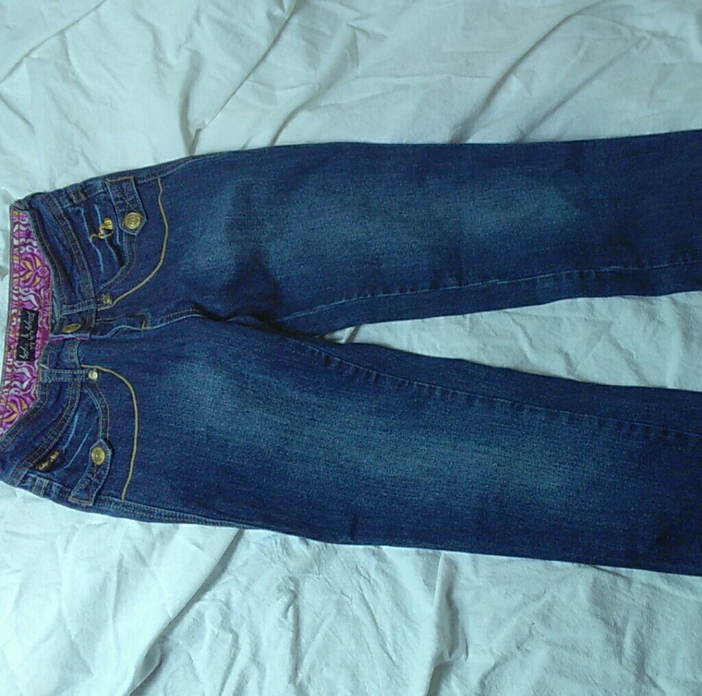 BABY PHAT GIRLS VINTAGE JEANS SIZE 8
